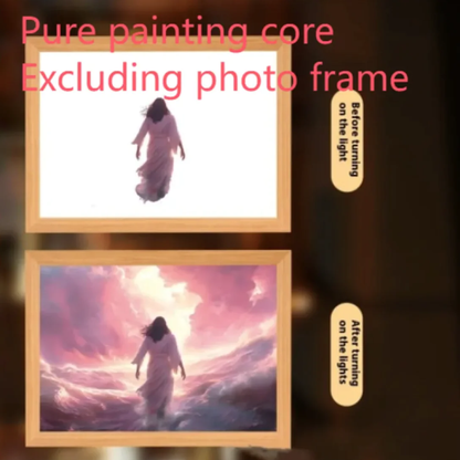 Christian LED Light Decor Frame