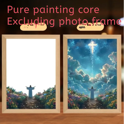 Christian LED Light Decor Frame
