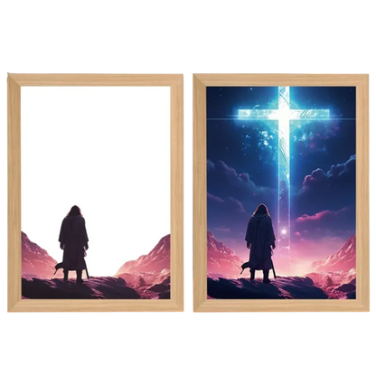 Christian LED Light Decor Frame